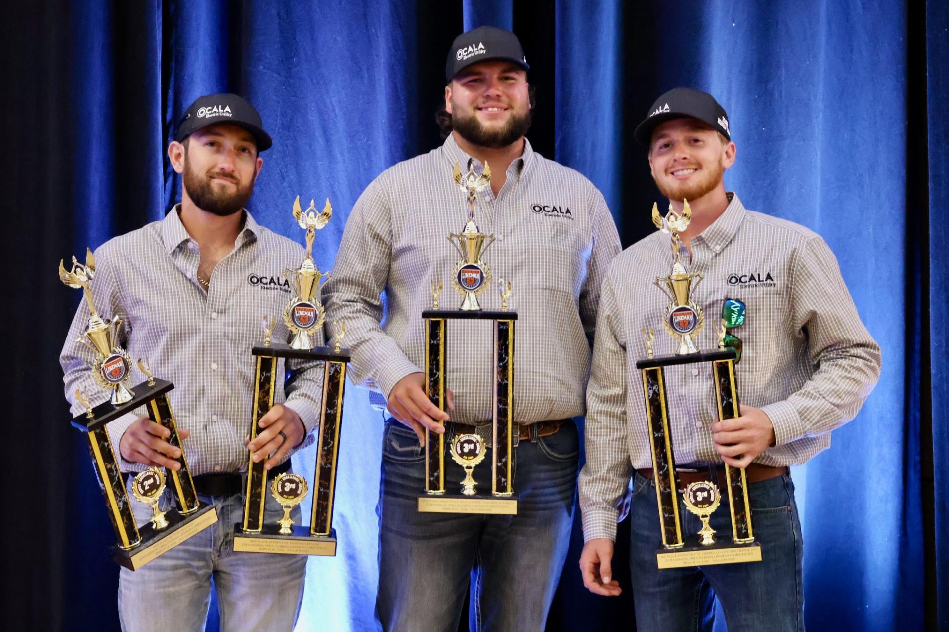 Vandeventer (Left) Matvejs (Center) Jones (Right)